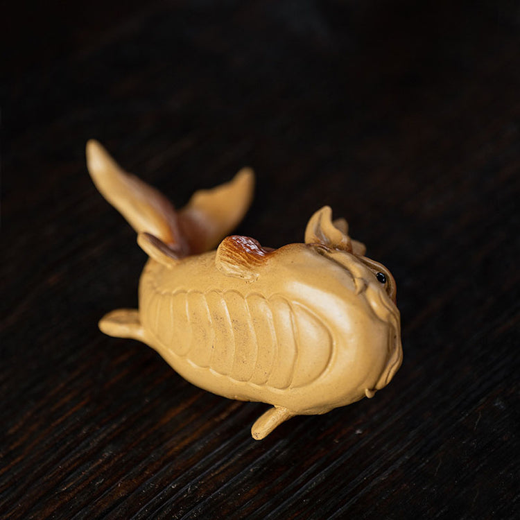 Carp Leaping Tea Pet