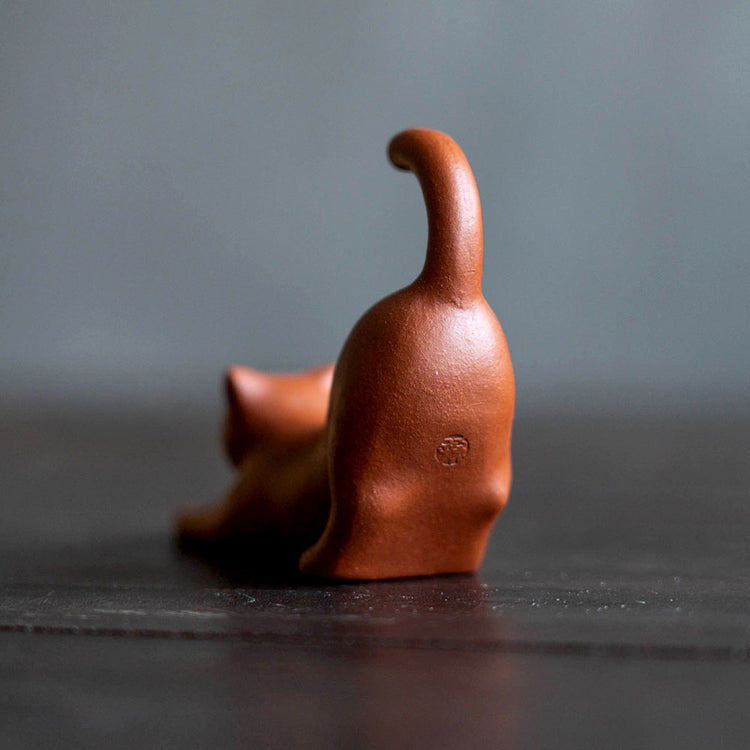 Lazy Cat Tea Pet