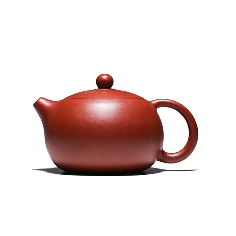 Chubby Purple Clay Teapot ClayPurple