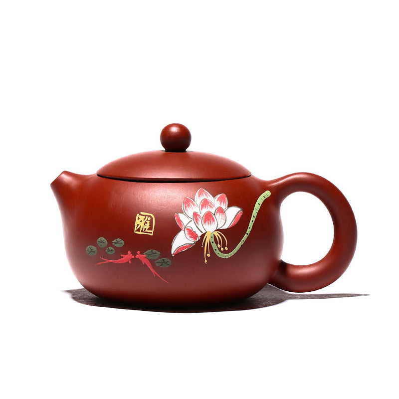 Lotus Pond Purple Clay Teapot ClayPurple