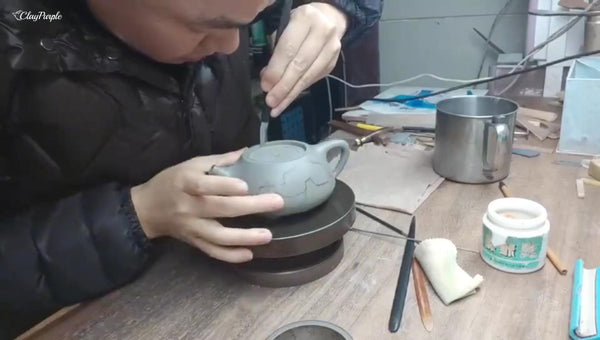 The Making of Purple Clay Teapot 123