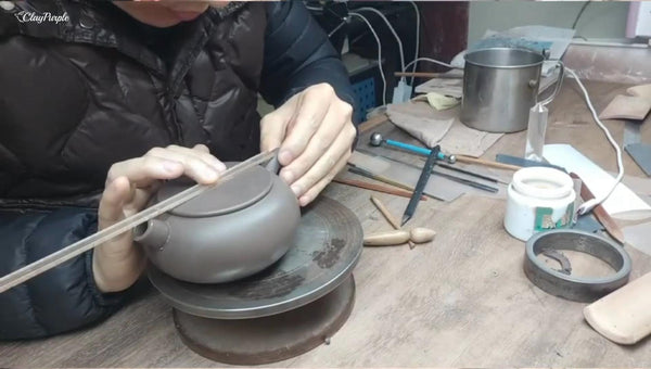The Making of Purple Clay Teapot 125