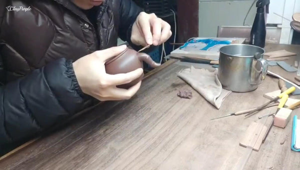 The Making of Purple Clay Teapot 126