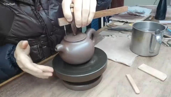 The Making of Purple Clay Teapot 127
