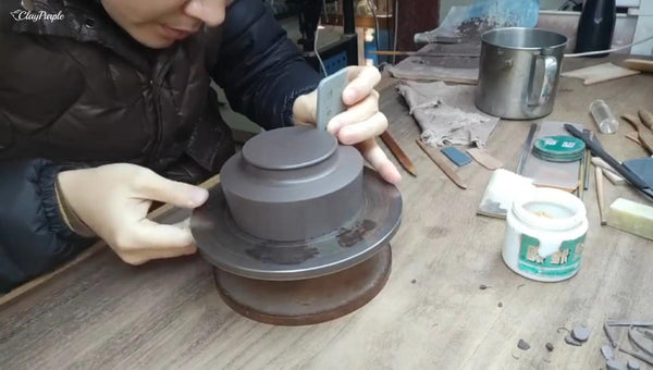 The Making of Purple Clay Teapot 128