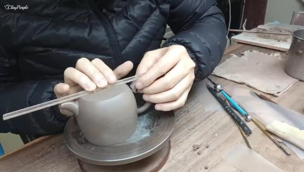 The Making of Purple Clay Teapot 129