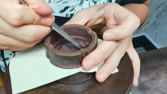 The Making of Purple Clay Teapot 33