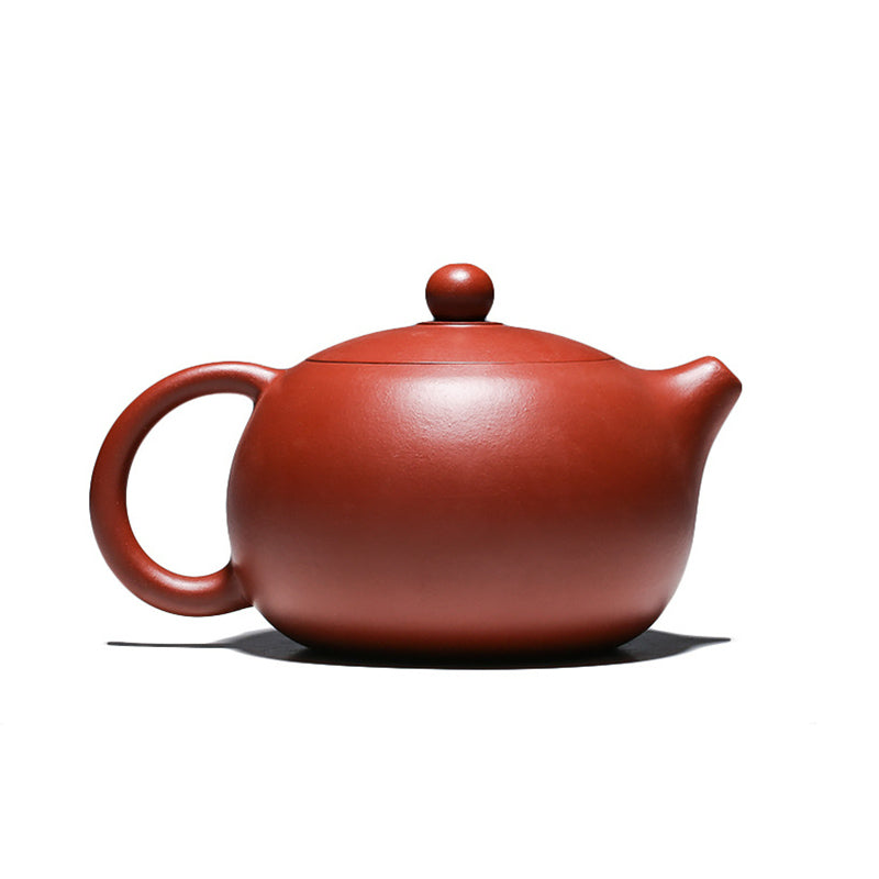 Chubby Purple Clay Teapot ClayPurple