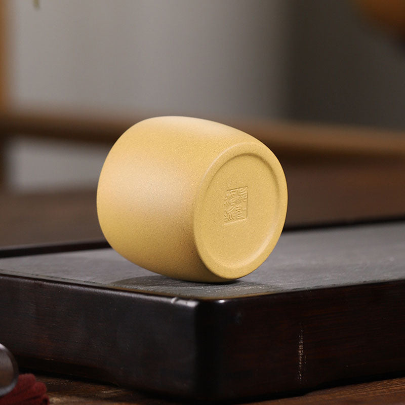 Simple Purple Clay Tea Cup ClayPurple